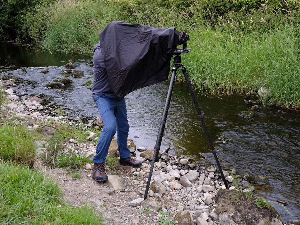 Portrait of Laurence Hynes, Irish visual artist engaged in landscape photography